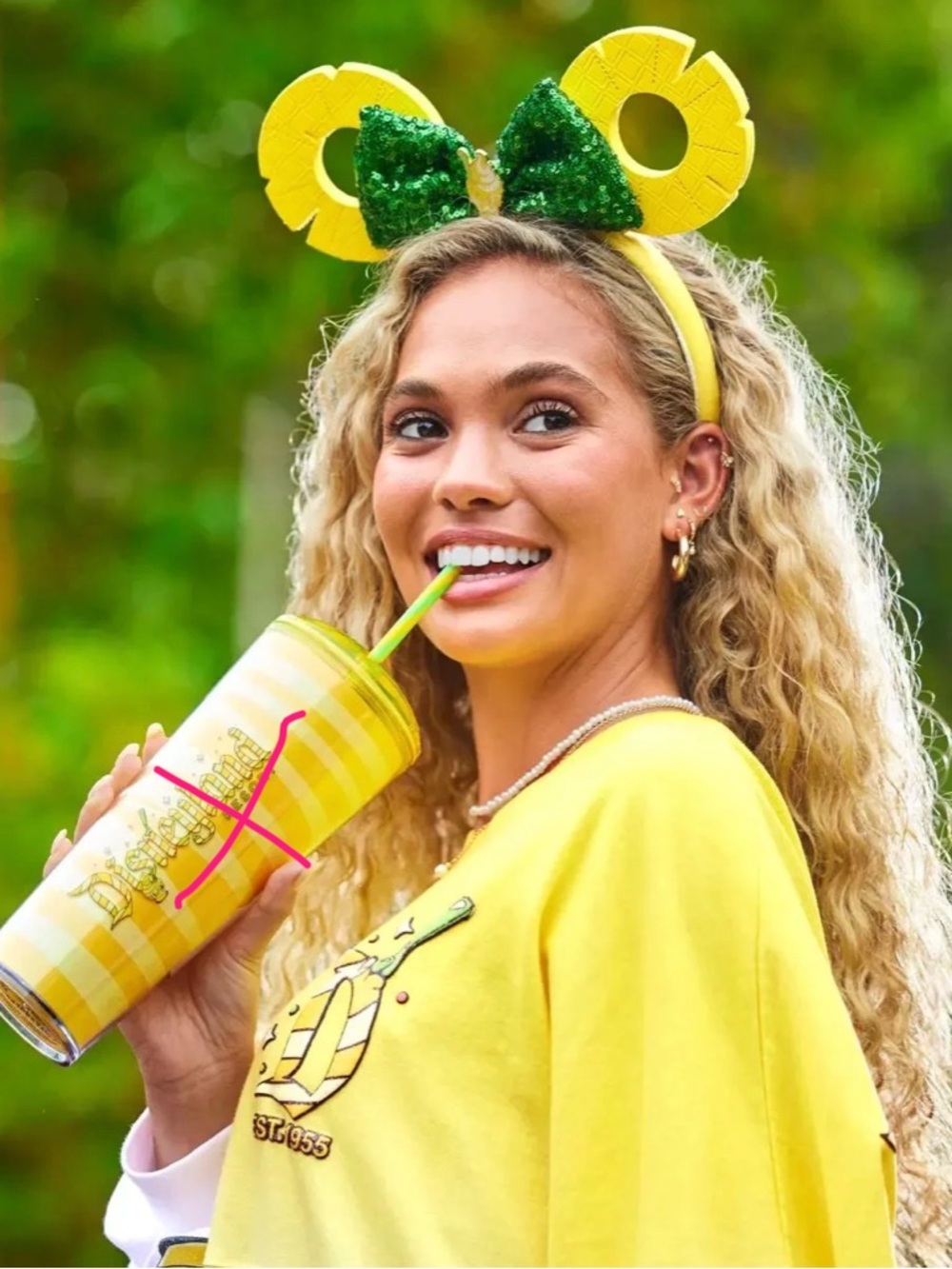 Disney Eats - Pineapple Swirl Limited Edition Spirit Jersey & Headband Set